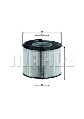 MAHLE kx192d -  Топливный фильтр