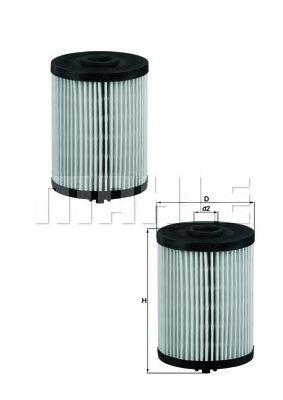 MAHLE kx200ds -  Топливный фильтр