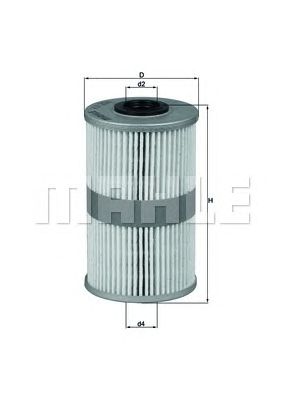 MAHLE kx204d -  Топливный фильтр