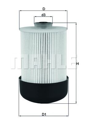 MAHLE kx33822d -  Топливный фильтр