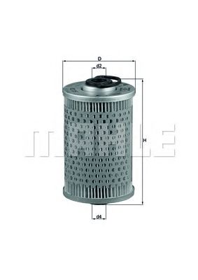 MAHLE kx35 -  Топливный фильтр
