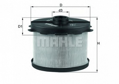 MAHLE kx84d -  Топливный фильтр