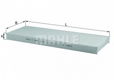 MAHLE la118 -  Фильтр воздуха в салоне