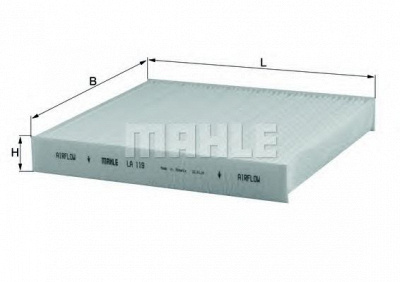MAHLE la119 -  Фильтр воздуха в салоне