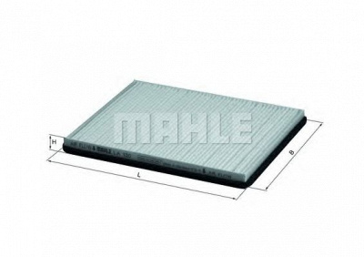 MAHLE la130 -  Фильтр воздуха в салоне