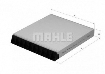 MAHLE la134 -  Фильтр воздуха в салоне