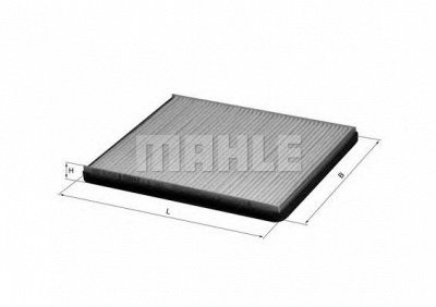 MAHLE la143 -  Фильтр воздуха в салоне