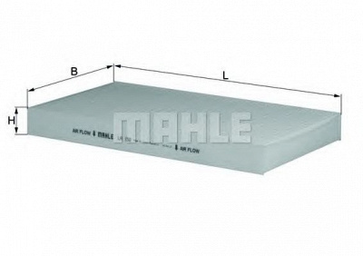 MAHLE la152 -  Фильтр воздуха в салоне