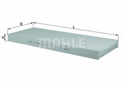 MAHLE la167 -  Фильтр воздуха в салоне