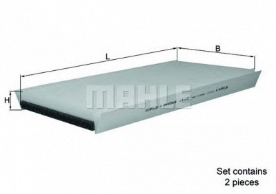 MAHLE la173s -  Фильтр воздуха в салоне