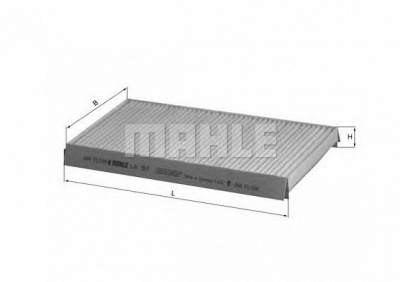 MAHLE la197 -  Фильтр воздуха в салоне