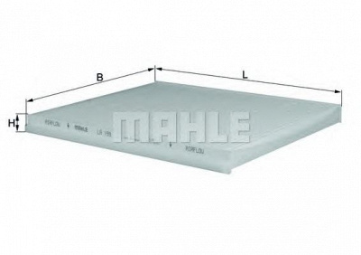 MAHLE la199 -  Фильтр воздуха в салоне