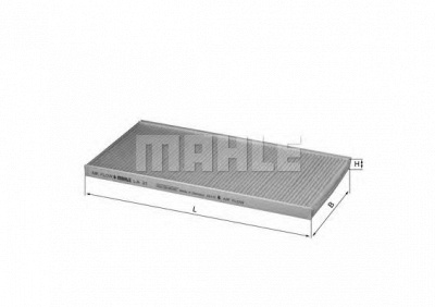 MAHLE la21 -  Фильтр воздуха в салоне