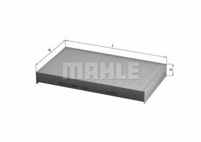 MAHLE la229 -  Фильтр воздуха в салоне