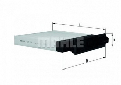 MAHLE la230 -  Фильтр воздуха в салоне