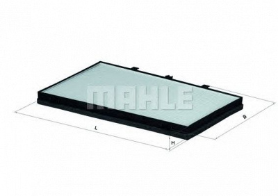 MAHLE la243 -  Фильтр воздуха в салоне
