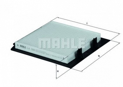 MAHLE la288 -  Фильтр воздуха в салоне
