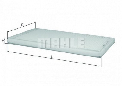 MAHLE la33 -  Фильтр воздуха в салоне