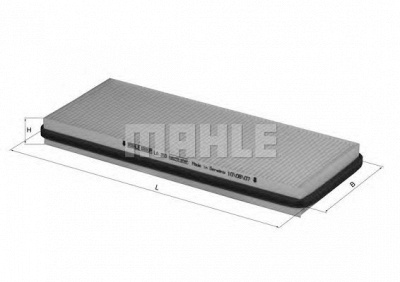 MAHLE la350 -  Фильтр воздуха в салоне