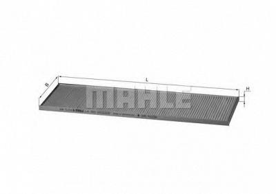 MAHLE la355 -  Фильтр воздуха в салоне
