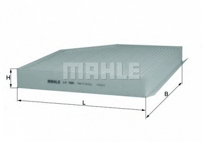 MAHLE la386 -  Фильтр воздуха в салоне