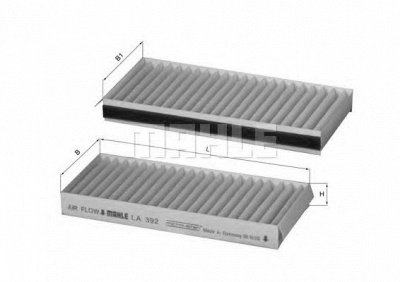 MAHLE la392s -  Фильтр воздуха в салоне