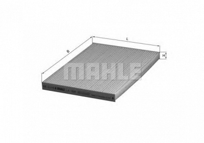 MAHLE la396 -  Фильтр воздуха в салоне