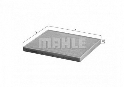 MAHLE la408 -  Фильтр воздуха в салоне