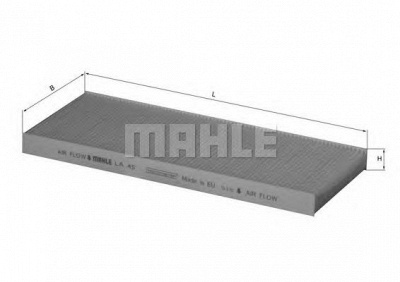 MAHLE la45 -  Фильтр воздуха в салоне