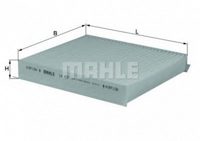 MAHLE la457 -  Фильтр воздуха в салоне