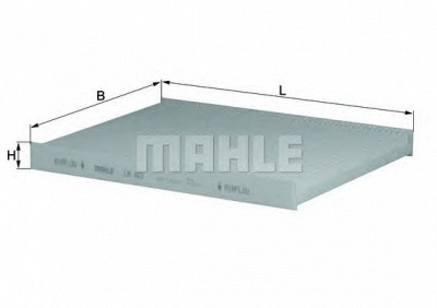 MAHLE la463 -  Фильтр воздуха в салоне