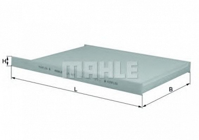 MAHLE la469 -  Фильтр воздуха в салоне