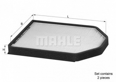 MAHLE la51s -  Фильтр воздуха в салоне