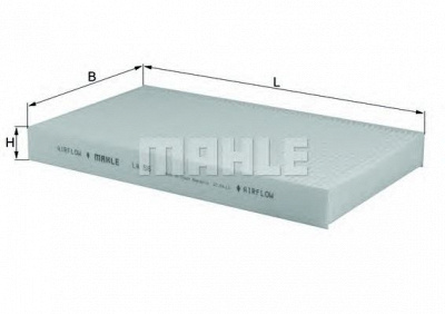 MAHLE la56 -  Фильтр воздуха в салоне