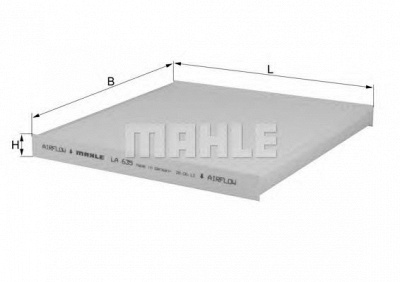 MAHLE la635 -  Фильтр воздуха в салоне