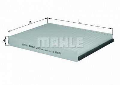 MAHLE la657 -  Фильтр воздуха в салоне
