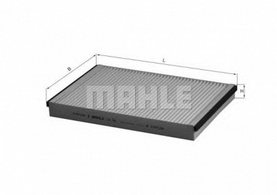 MAHLE la75 -  Фильтр воздуха в салоне