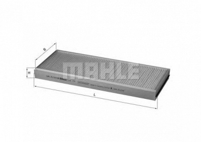 MAHLE la77 -  Фильтр воздуха в салоне