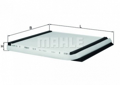 MAHLE la8 -  Фильтр воздуха в салоне