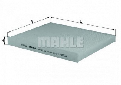 MAHLE la813 -  Фильтр воздуха в салоне