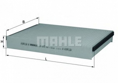 MAHLE la875 -  Фильтр воздуха в салоне