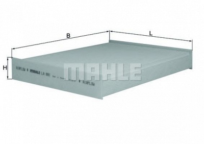 MAHLE la891 -  Фильтр воздуха в салоне