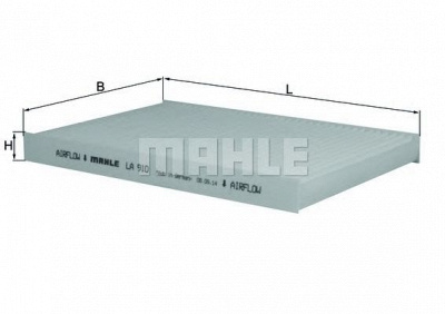 MAHLE la910 -  Фильтр воздуха в салоне