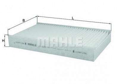 MAHLE la933 -  Фильтр воздуха в салоне