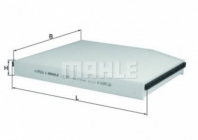 MAHLE la947 -  Фильтр воздуха в салоне