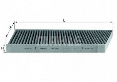 MAHLE lak1291 -  Фильтр воздуха в салоне