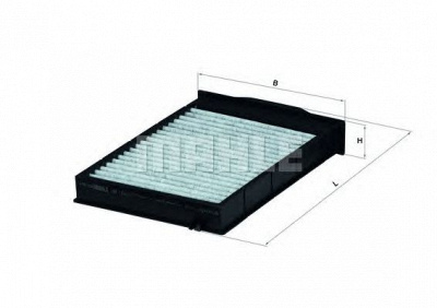MAHLE lak175 -  Фильтр воздуха в салоне