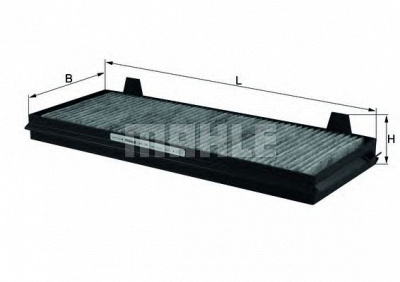 MAHLE lak196 -  Фильтр воздуха в салоне