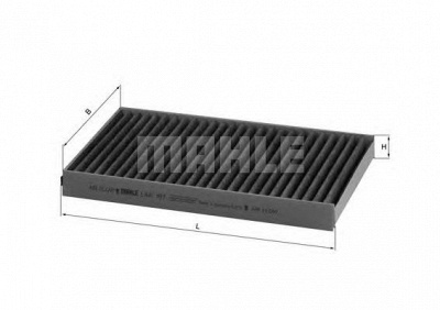 MAHLE lak197 -  Фильтр воздуха в салоне