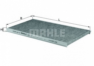 MAHLE lak21 -  Фильтр воздуха в салоне